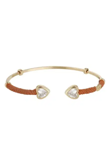 Gas Bijoux Orange Duality Amore Strass Bracelet | Thumbnail 1