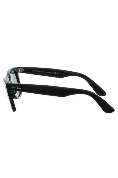 Ray-Ban Original Wayfarer Sunglasses - Shiny Black Green | Thumbnail 5