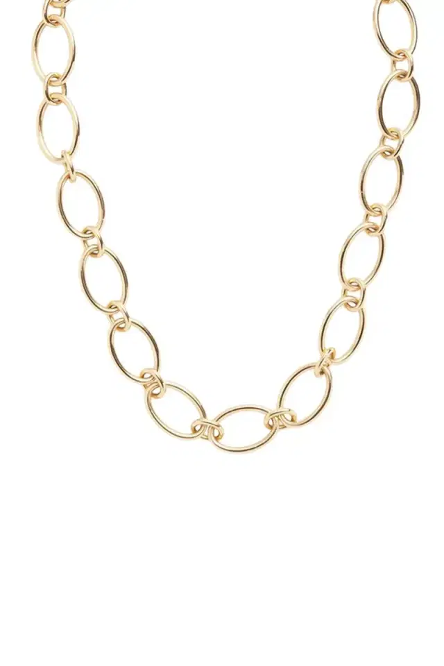 Foundrae Oval Chain Link Necklace