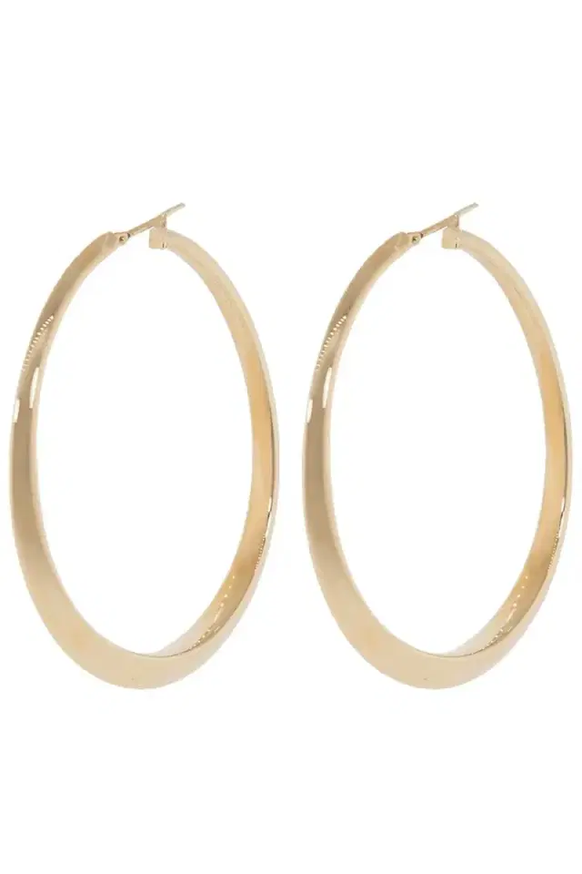 SIDNEY GARBER Oval Hoop Earrings