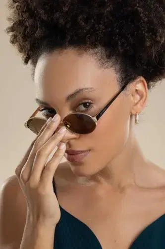Saint Laurent Oval Sunglasses | Thumbnail 3 Saint Laurent Oval Sunglasses | Thumbnail 3