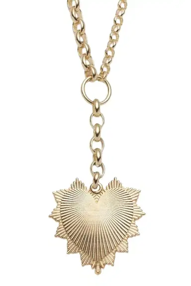 Foundrae Oversized Love Token Necklace | Thumbnail 1