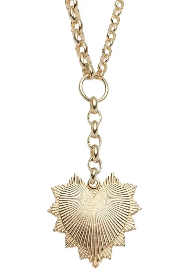 Foundrae Oversized Love Token Necklace