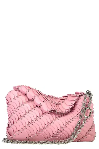 Rabanne Paco Night Bag - Pink Silver | Thumbnail 5