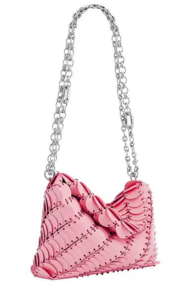 Rabanne Paco Night Bag - Pink Silver | Thumbnail 6