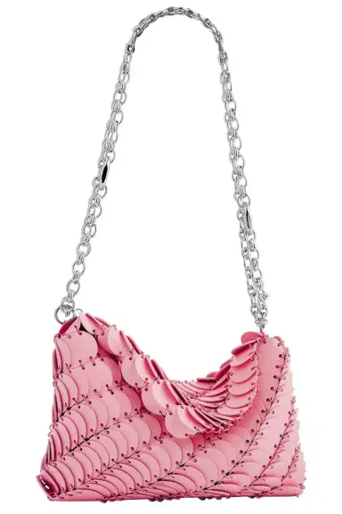 Rabanne Paco Night Bag - Pink Silver | Thumbnail 1