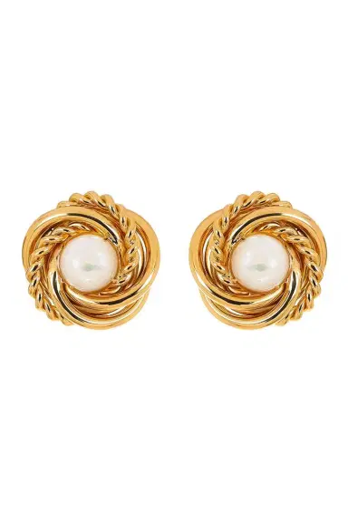 Gas Bijoux Pearl Atika Stud Earrings | Thumbnail 1
