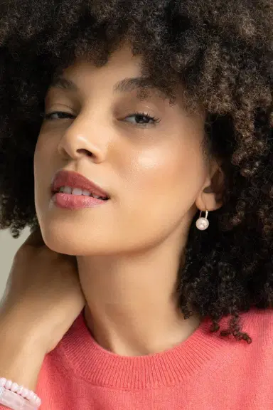 Sydney Evan Pearl Starburst Earrings | Thumbnail 2