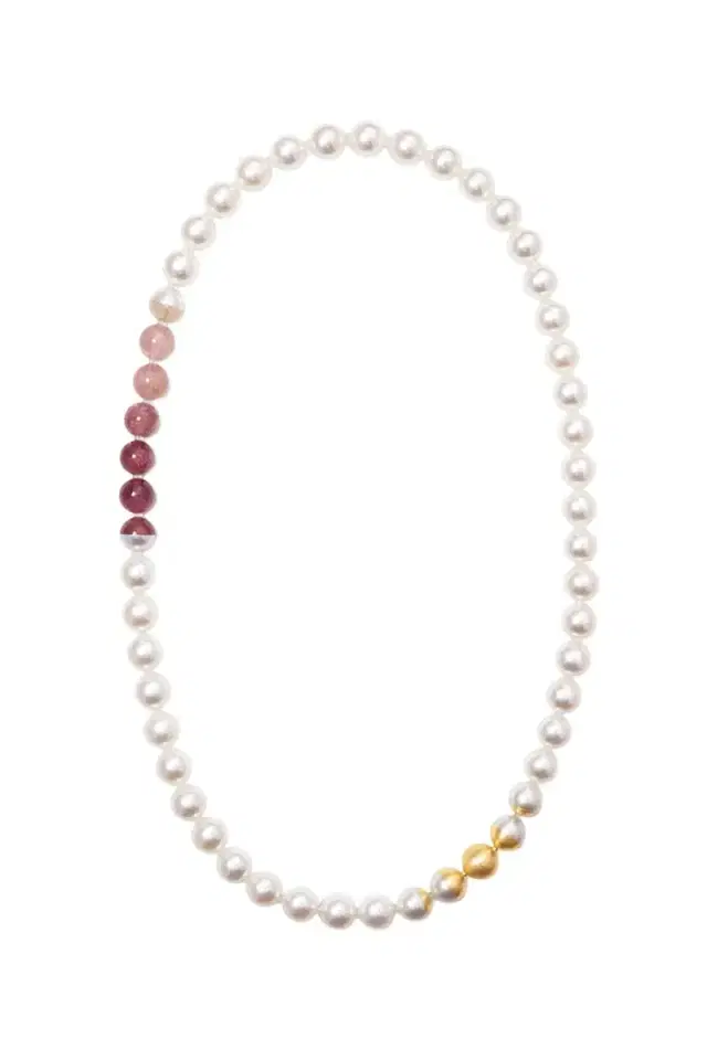 YUTAI Pearl Tourmaline Necklace