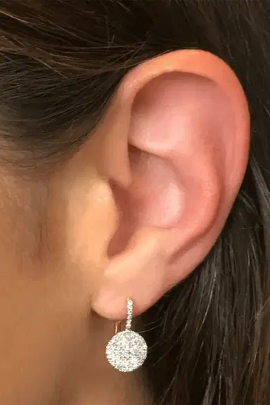 PHILLIPS HOUSE Petite Infinity Leverback Earrings | Thumbnail 2