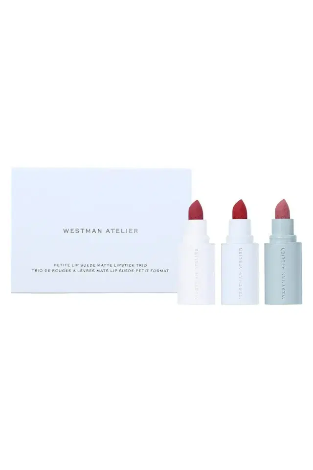 Westman Atelier Petite Lip Suede Matte Lipstick Trio