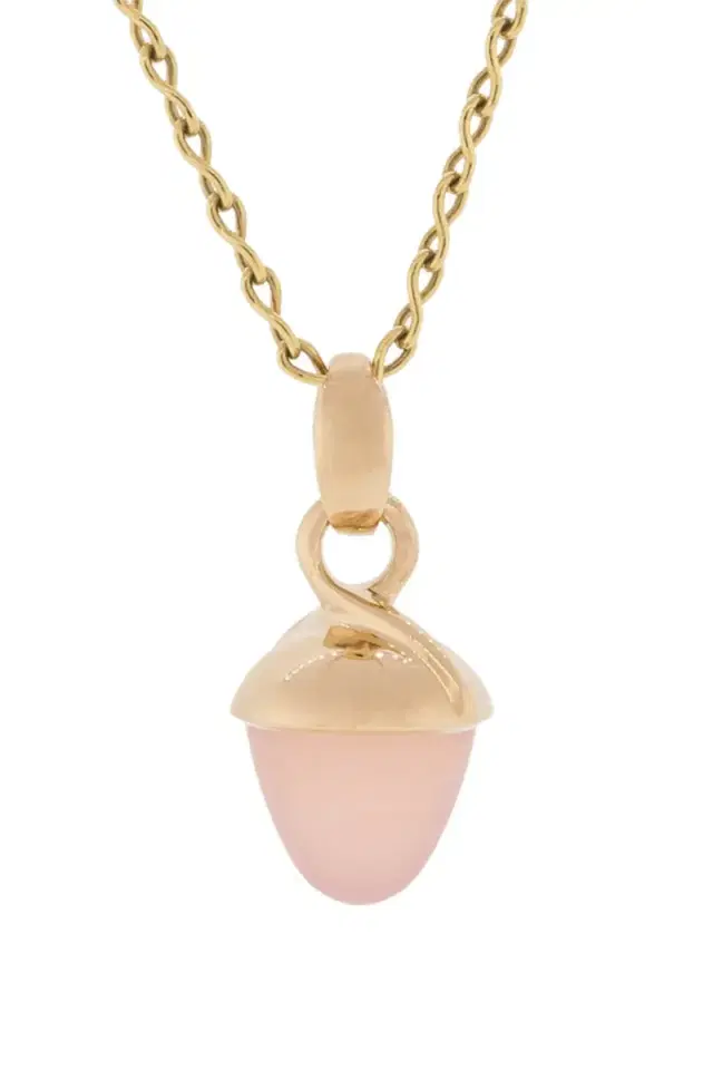 TAMARA COMOLLI Pink Chalcedony Mikado Pendant