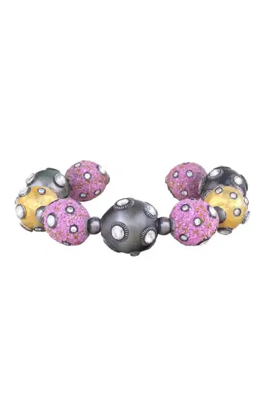 SEVAN BICAKCI Pink Moasic Large Ball Bracelet | Thumbnail 1