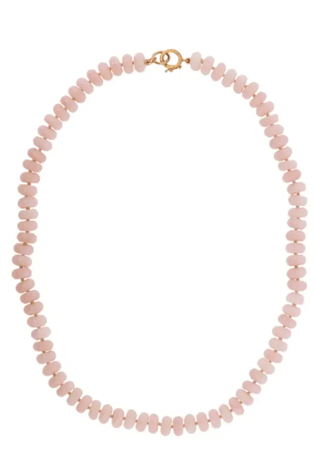 IRENE NEUWIRTH JEWELRY Pink Opal Bead Necklace