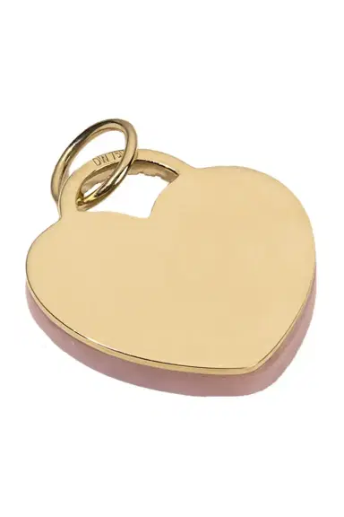 DEVON WOODHILL Pink Opal Heart Charm | Thumbnail 6