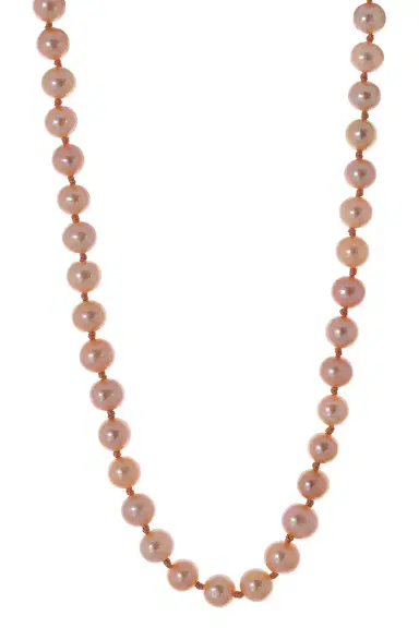 Coomi Pink Pearl Affinity Knotted Necklace | Thumbnail 1 Coomi Pink Pearl Affinity Knotted Necklace | Thumbnail 1