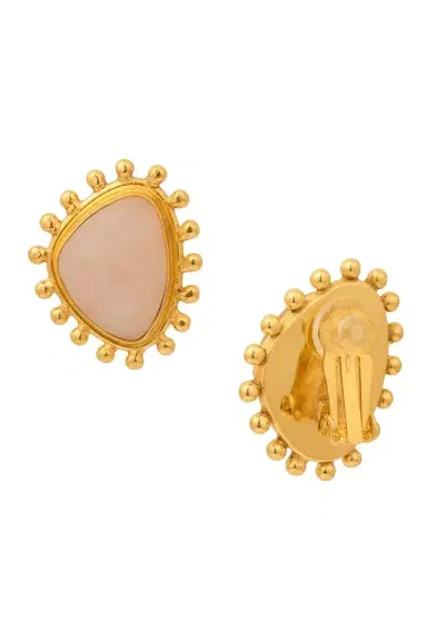 Sylvia Toledano Pink Quartz Dot Earrings | Thumbnail 3