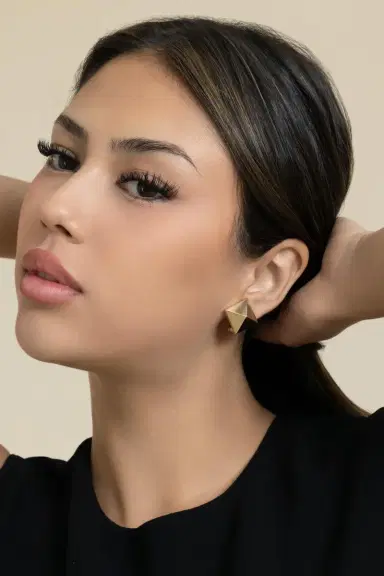 ALETTO BROTHERS Piramide Stud Earrings | Thumbnail 2