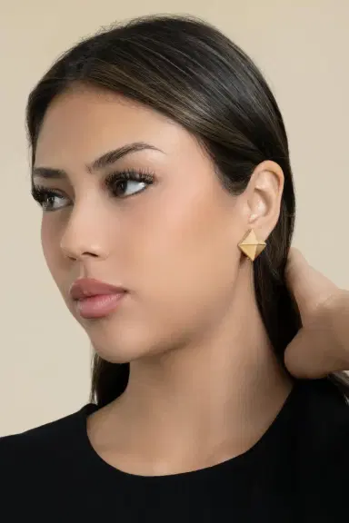 ALETTO BROTHERS Piramide Stud Earrings | Thumbnail 4