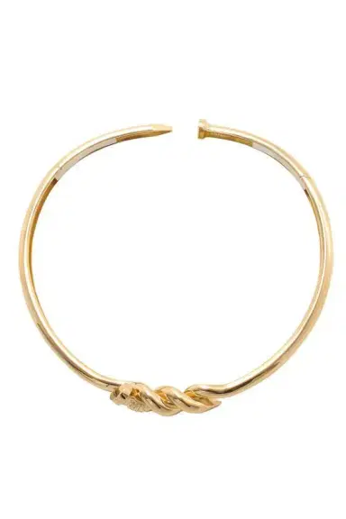 DAVID WEBB Polished Twist Nail Collar | Thumbnail 1