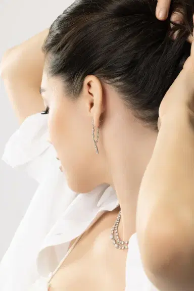 Jade Trau Poppy Loop Earrings | Thumbnail 4