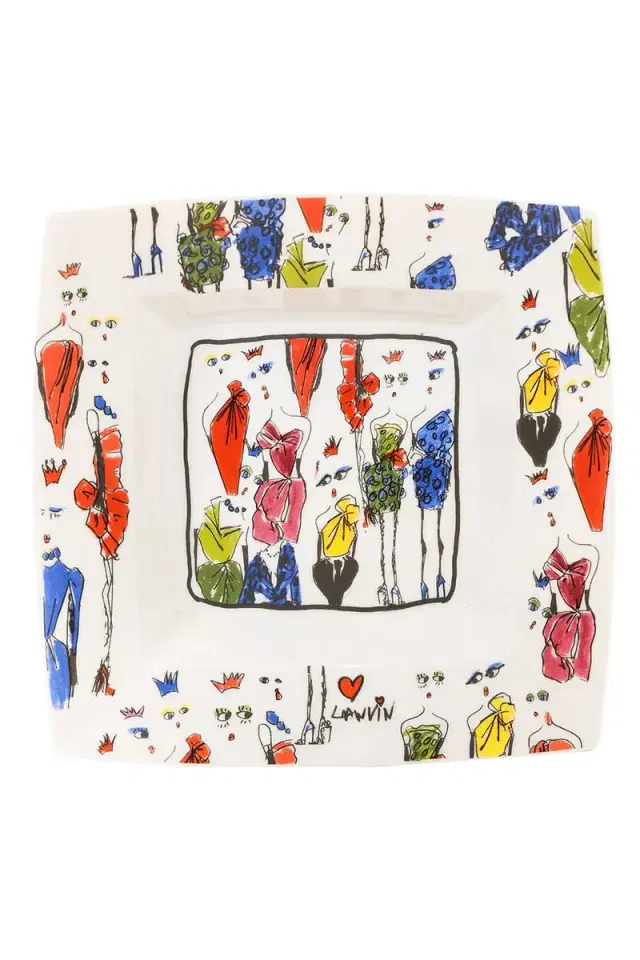 Lanvin Porcelain "Tidy" Plate