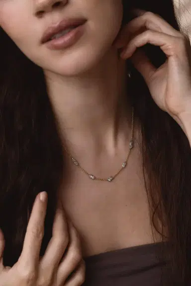 Jade Trau Posey Station Necklace | Thumbnail 3