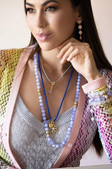 BUDDHA MAMA Puffy Heart Pendant - Gold | Thumbnail 3