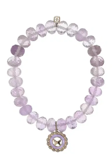 Sydney Evan Purple Amethyst Butterfly Charm Bracelet | Thumbnail 1 Sydney Evan Purple Amethyst Butterfly Charm Bracelet | Thumbnail 1