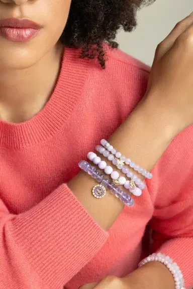 Sydney Evan Purple Eye Charm Bracelet | Thumbnail 3 Sydney Evan Purple Eye Charm Bracelet | Thumbnail 3