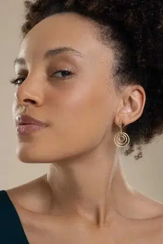 CADAR Python Drop Short Earrings | Thumbnail 2