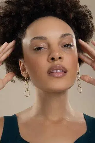 CADAR Python Long Drop Earrings | Thumbnail 2