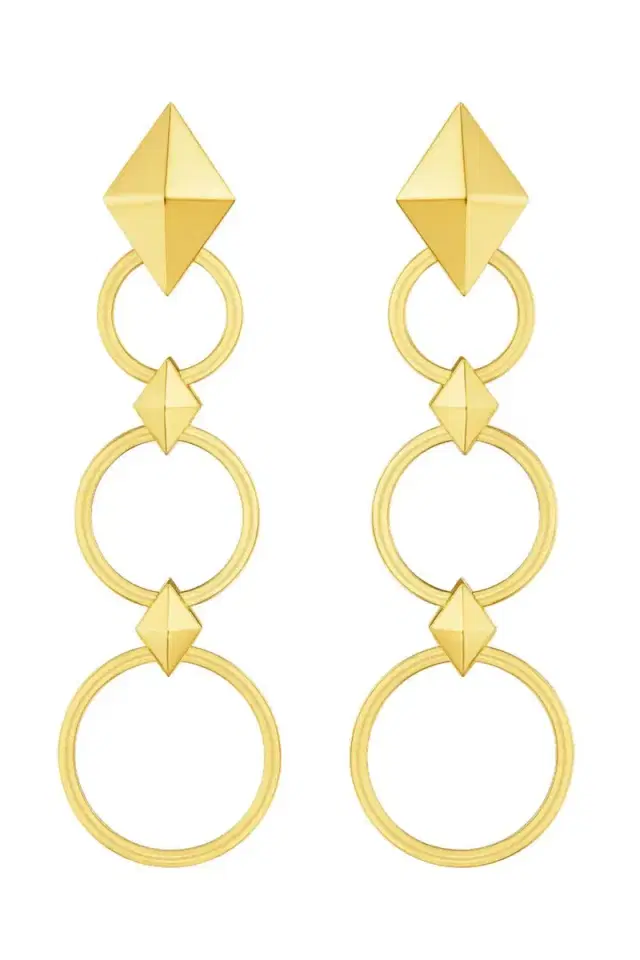 CADAR Python Long Drop Earrings