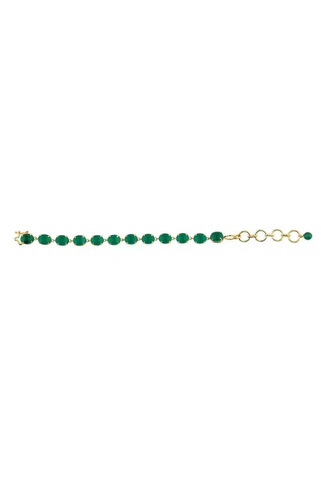 BOUNKIT JEWELRY Quartz Onyx Isabella Bracelet