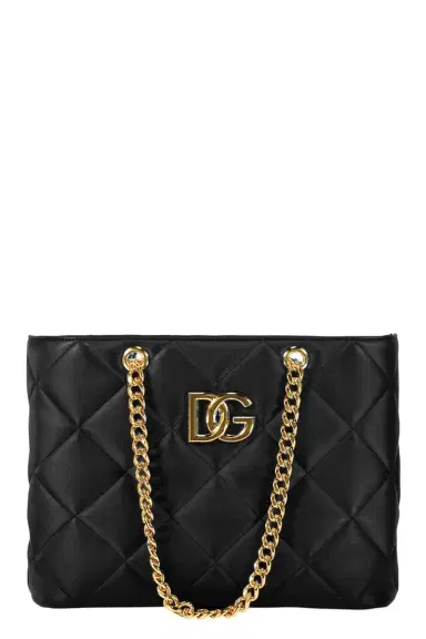 Dolce & Gabbana Quilted Tote With Chain Straps | Thumbnail 1