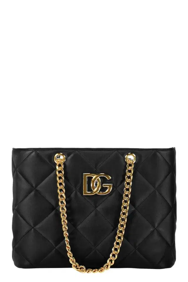 Dolce & Gabbana Quilted Tote With Chain Straps