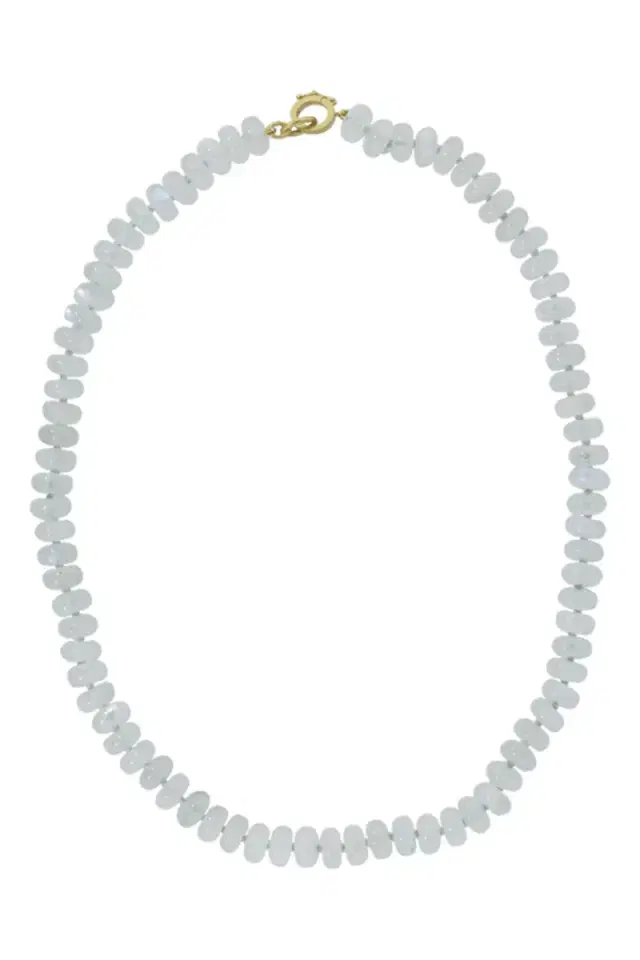 IRENE NEUWIRTH JEWELRY Rainbow Moonstone Bead Necklace