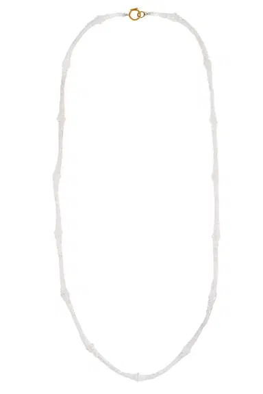 DEVON WOODHILL Rainbow Moonstone Button Bead Necklace | Thumbnail 1