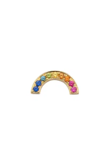 Robinson Pelham Rainbow Sapphire Stud Earring | Thumbnail 1