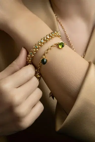 TAMARA COMOLLI Rainforest Mikado Flamenco Charm Bracelet | Thumbnail 3