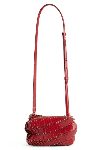 Rabanne Red Paco Shoulder Bag | Thumbnail 1 Rabanne Red Paco Shoulder Bag | Thumbnail 1