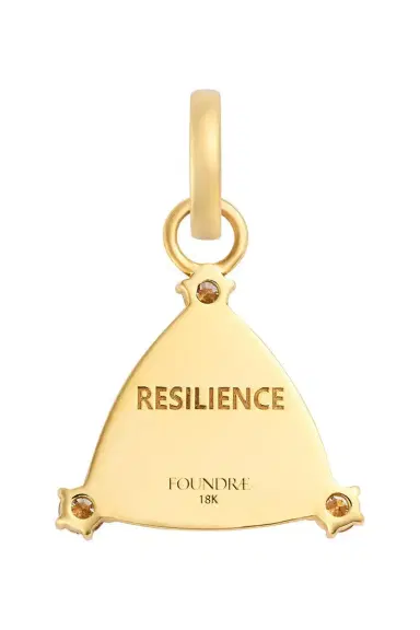 Foundrae Resilience - Diamond Pavé Miniature Blossoms Pendant | Thumbnail 5