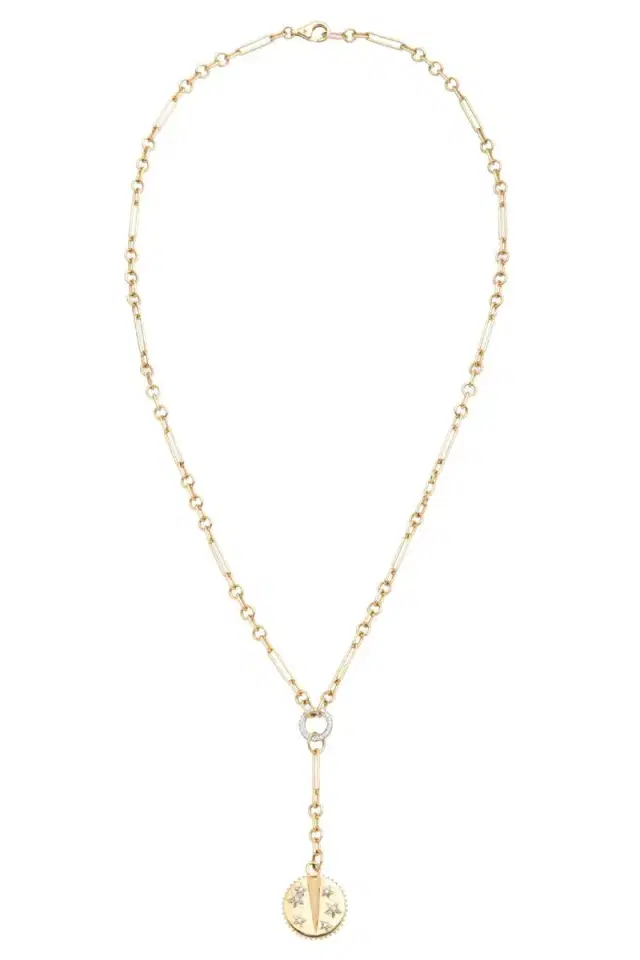 Foundrae Resilience Blossoms Fine Mixed Clip Extension Necklace