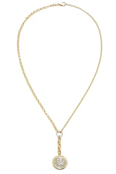 Foundrae Resilience Medium Mixed Belcher Diamond Necklace | Thumbnail 1