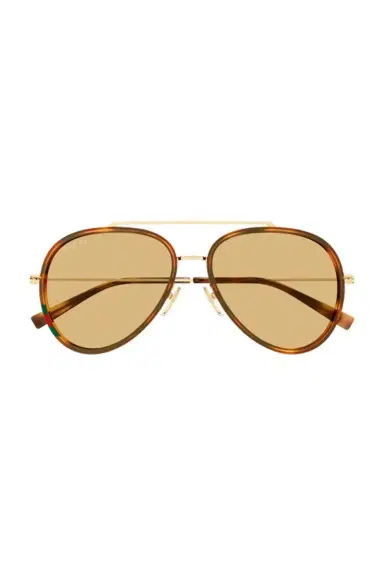 Gucci Retro Trim Aviator Sunglasses | Thumbnail 1