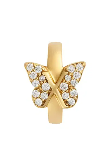 Foundrae Reverie - Diamond Pavé Medium Butterfly Decorative Annex Link | Thumbnail 1 Foundrae Reverie - Diamond Pavé Medium Butterfly Decorative Annex Link | Thumbnail 1
