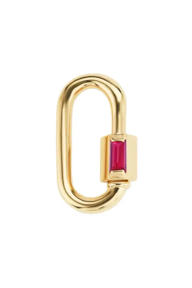 Marla Aaron Rhodolite Solo Baguette Babylock