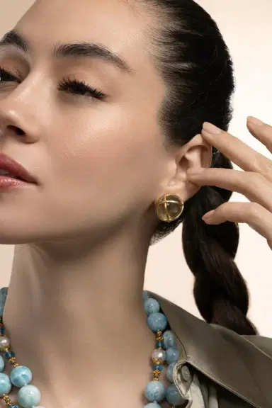 VERDURA Rock Crystal Cage Earrings | Thumbnail 4