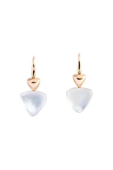 Vhernier Rock Crystal Mother of Pearl Drop Earrings | Thumbnail 1