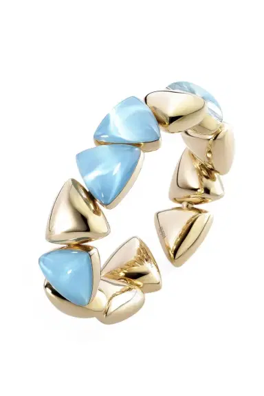 Vhernier Rock Crystal Turquoise Freccia Bracelet | Thumbnail 1
